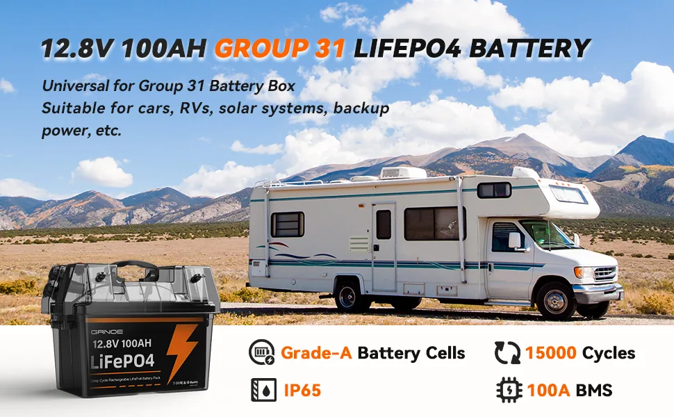 Аккумулятор LiFePO4 12.8V 100 А·ч — LFP100-12 G31