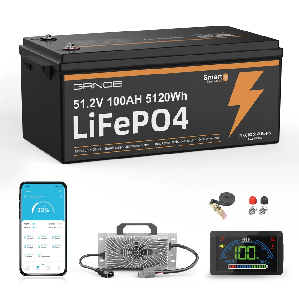 Аккумулятор LiFePO4 51.2V 100 А·ч — LFP100-48 BT