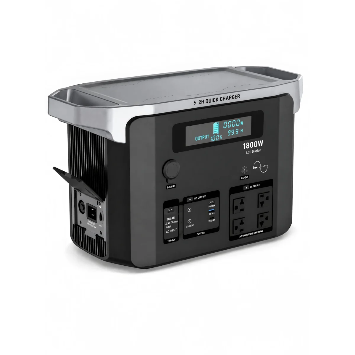 PPS-K1k8US Portable Power Station · 1800W
